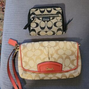 Coach Wristlet And Wallet SOLD